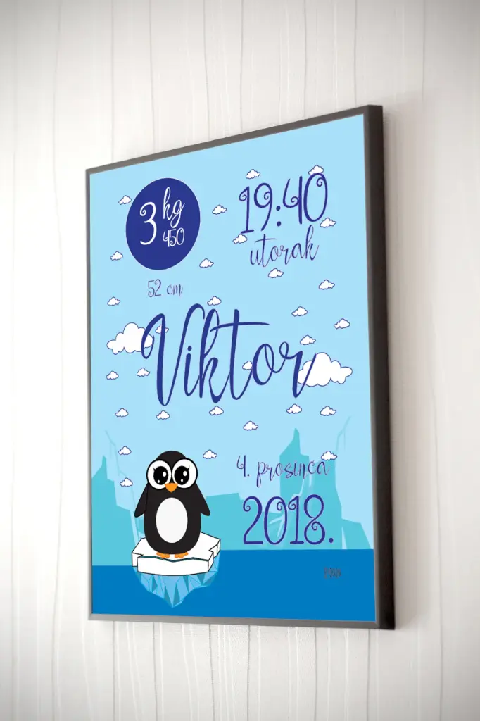 Baby room poster